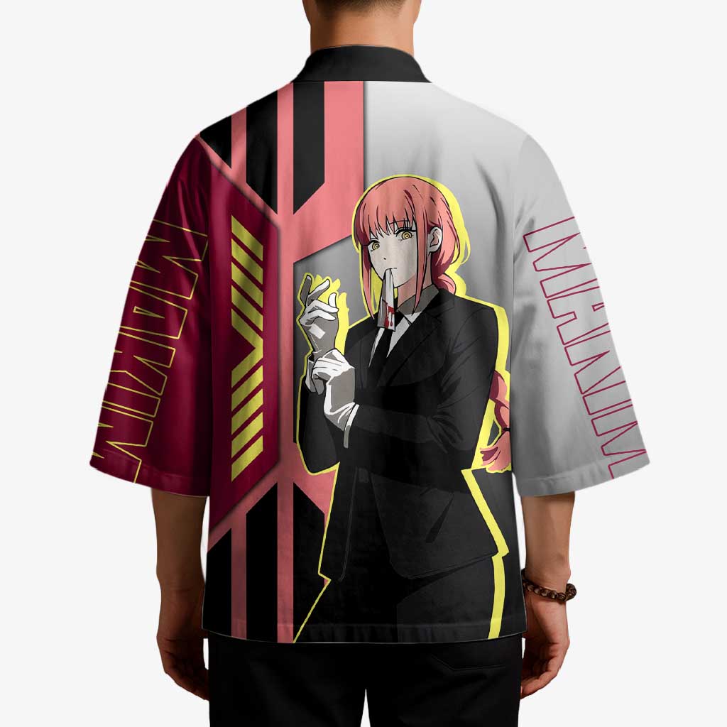 Makima from Chainsaw Man Kimono with Cool Posing and Character Design - The Mazicc