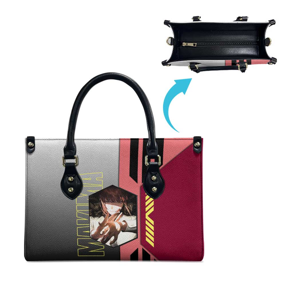 Makima from Chainsaw Man Leather Bag with Cool Posing and Character Design - The Mazicc