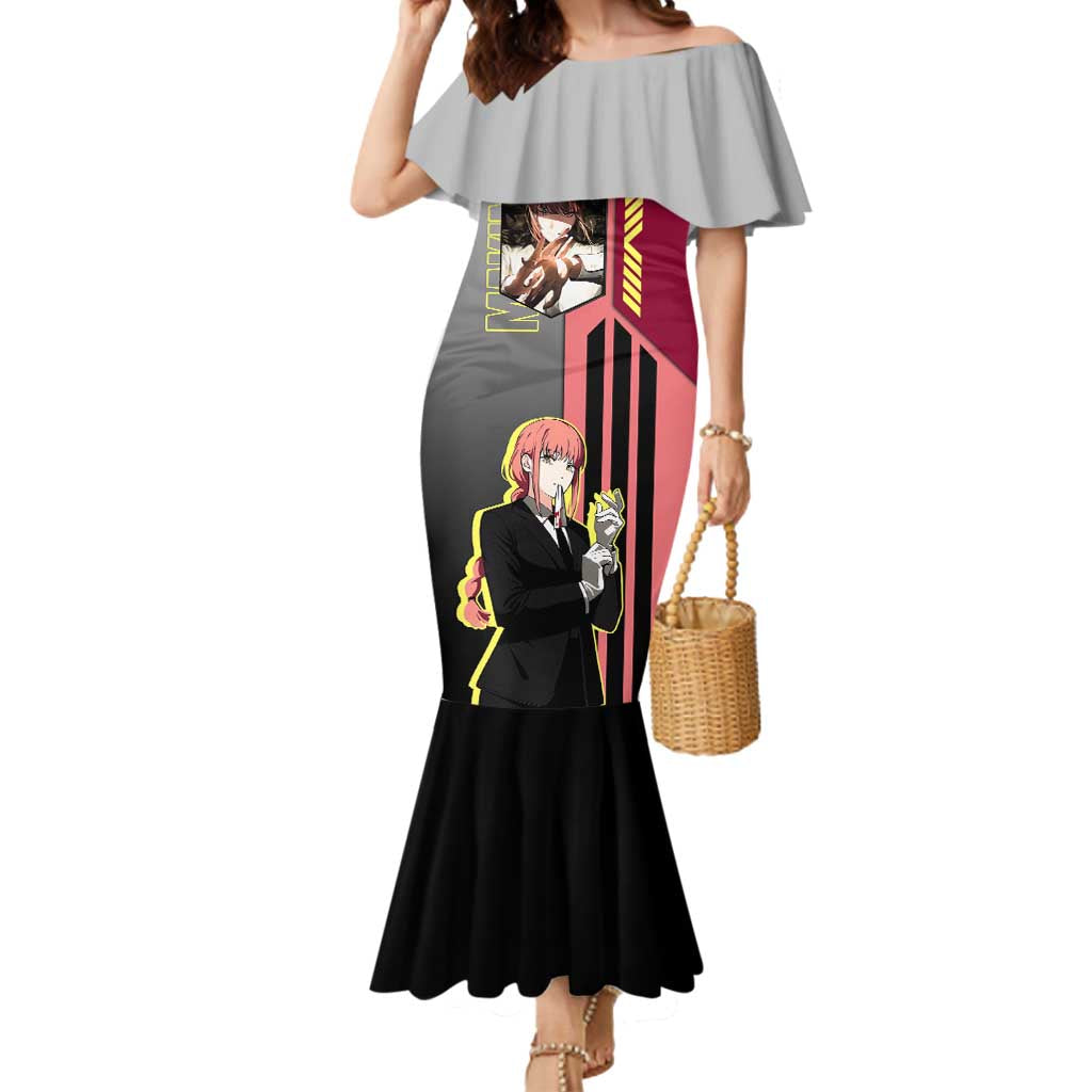 Makima from Chainsaw Man Mermaid Dress with Cool Posing and Character Design - The Mazicc