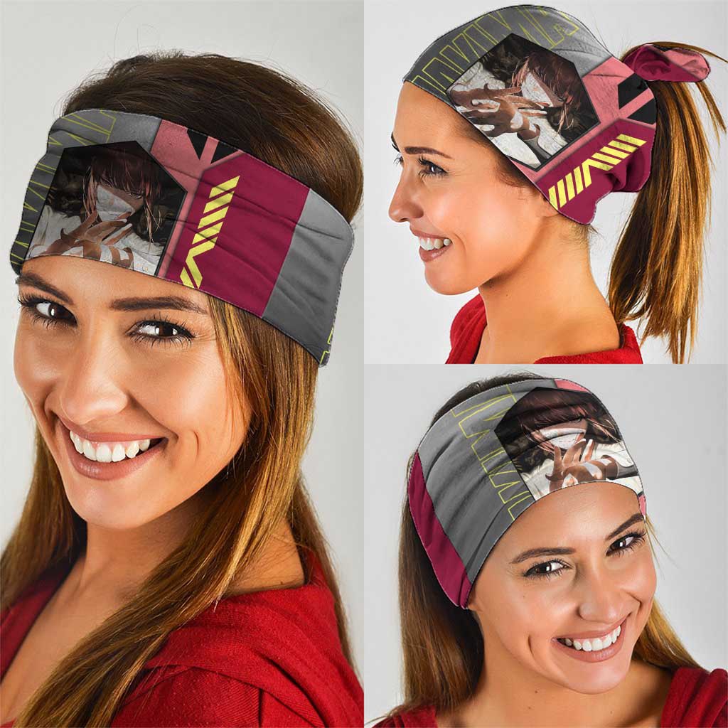 Makima from Chainsaw Man Neck Gaiter with Cool Posing and Character Design - The Mazicc
