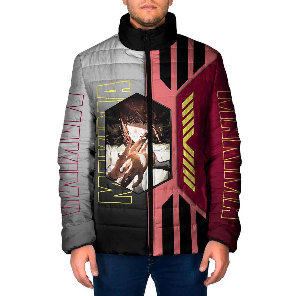 Makima from Chainsaw Man Padded Jacket with Cool Posing and Character Design - The Mazicc