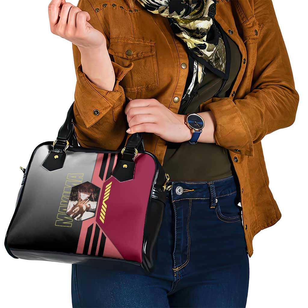 Makima from Chainsaw Man Shoulder Handbag with Cool Posing and Character Design - The Mazicc