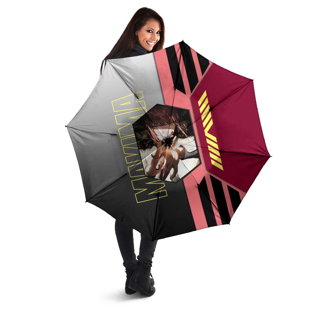 Makima from Chainsaw Man Umbrella with Cool Posing and Character Design - The Mazicc