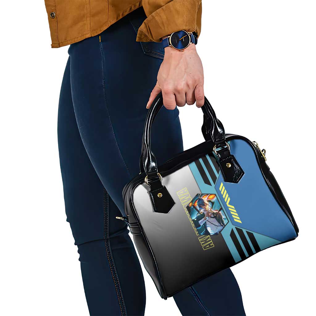 Aki Hayakawa from Chainsaw Man Shoulder Handbag with Sword and Stylish Pose Design - The Mazicc