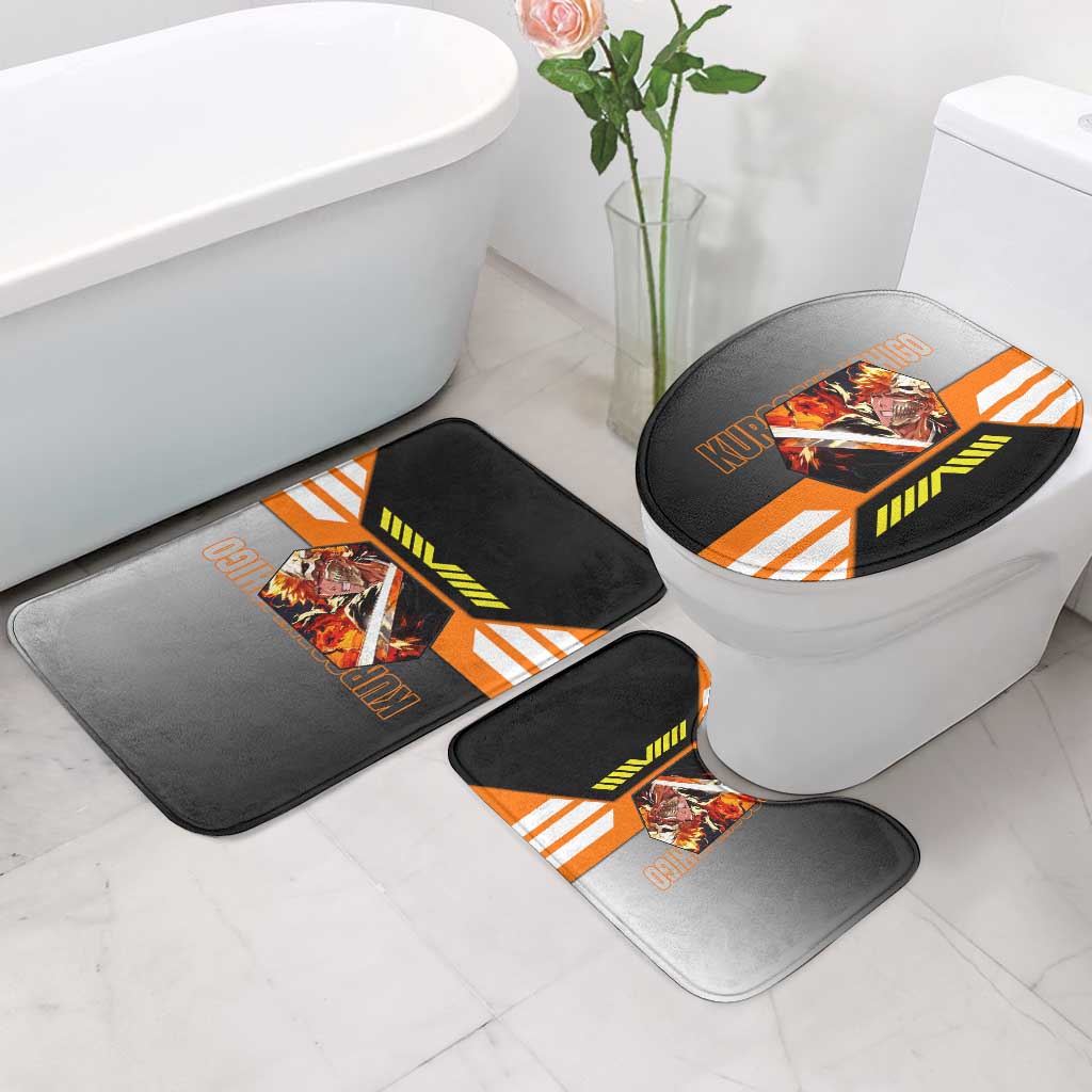 Ichigo Kurosaki from Bleach Bathroom Set with Sword and Battle Ready Pose Design - The Mazicc