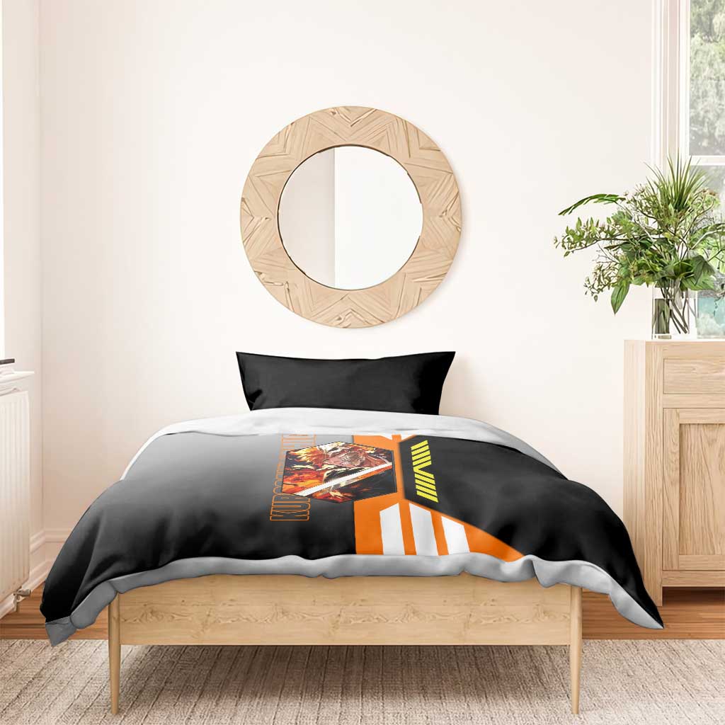 Ichigo Kurosaki from Bleach Bedding Set with Sword and Battle Ready Pose Design - The Mazicc