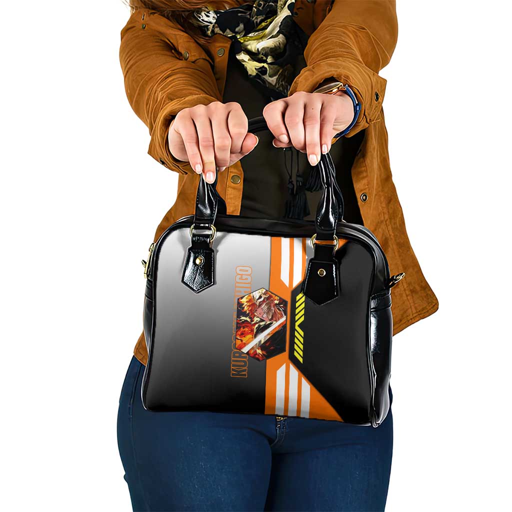 Ichigo Kurosaki from Bleach Shoulder Handbag with Sword and Battle Ready Pose Design - The Mazicc