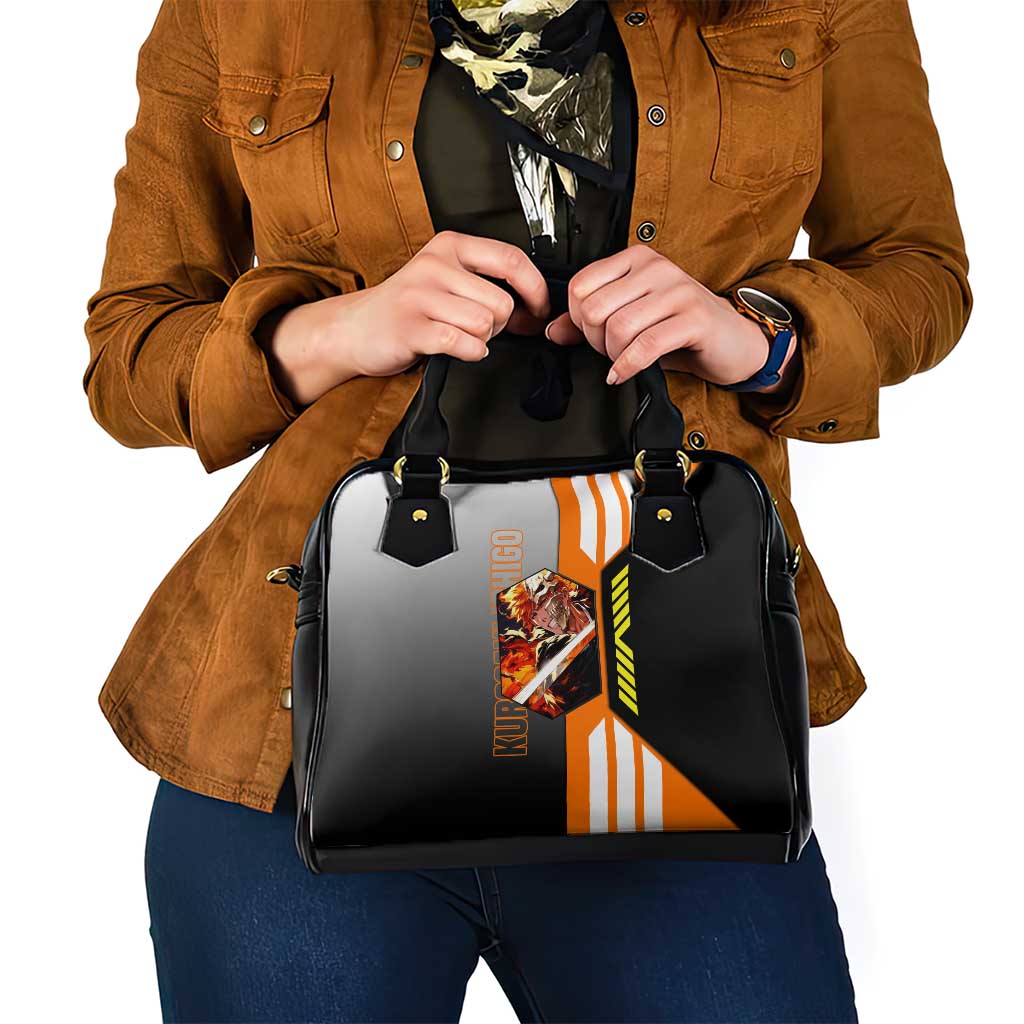 Ichigo Kurosaki from Bleach Shoulder Handbag with Sword and Battle Ready Pose Design - The Mazicc