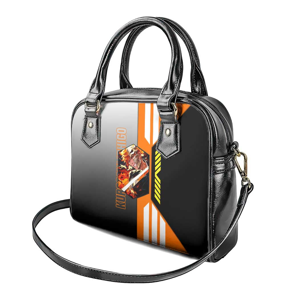 Ichigo Kurosaki from Bleach Shoulder Handbag with Sword and Battle Ready Pose Design - The Mazicc