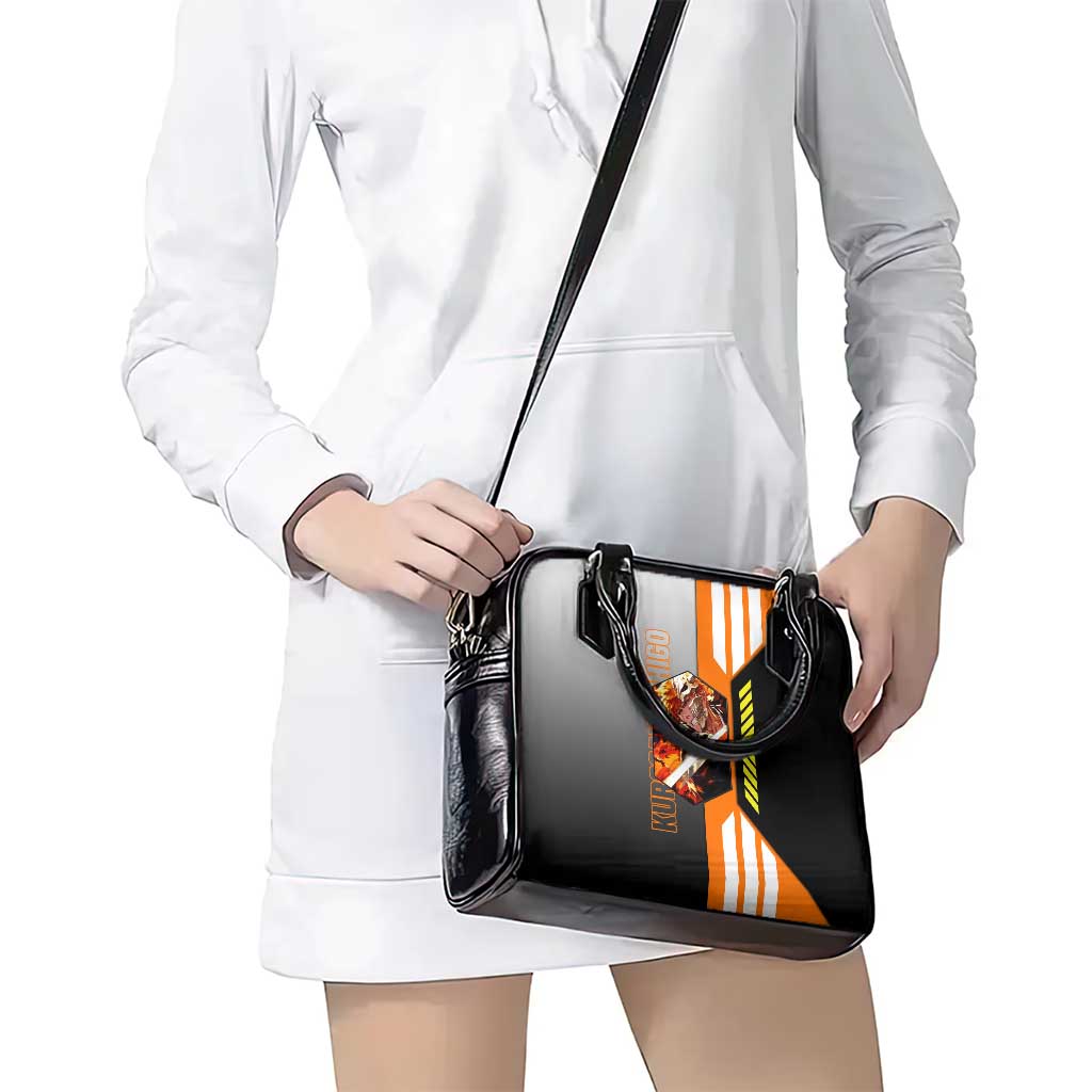 Ichigo Kurosaki from Bleach Shoulder Handbag with Sword and Battle Ready Pose Design - The Mazicc