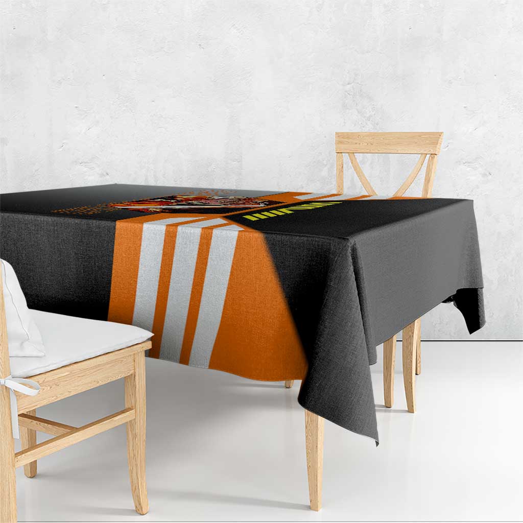 Ichigo Kurosaki from Bleach Tablecloth with Sword and Battle Ready Pose Design - The Mazicc