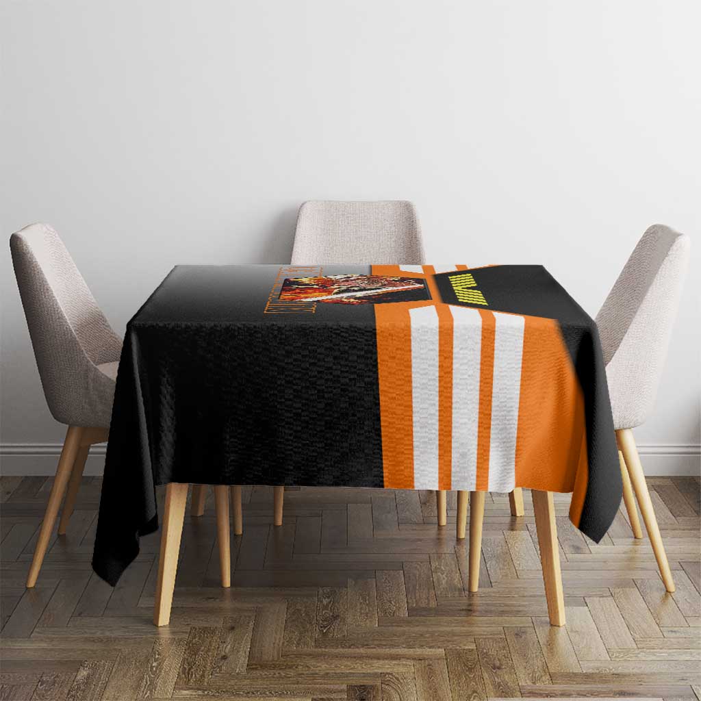 Ichigo Kurosaki from Bleach Tablecloth with Sword and Battle Ready Pose Design - The Mazicc