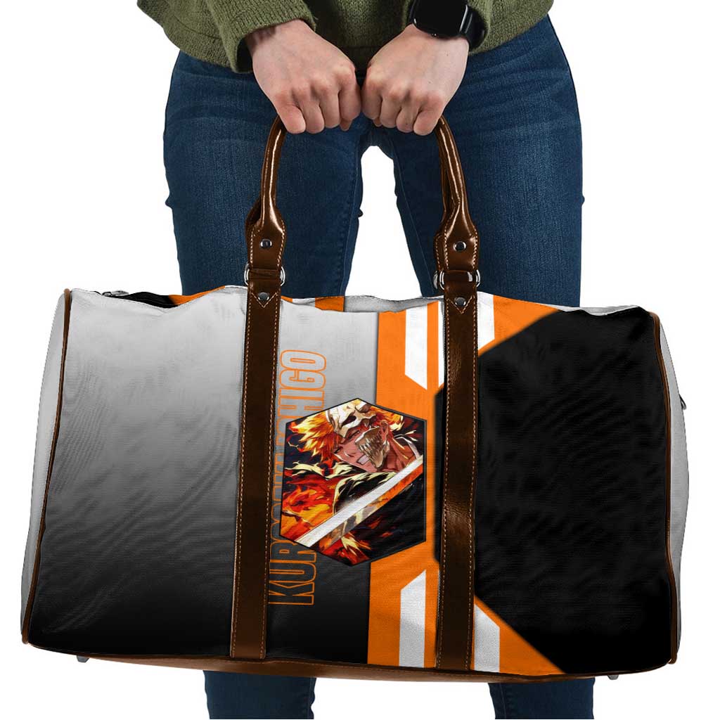 Ichigo Kurosaki from Bleach Travel Bag with Sword and Battle Ready Pose Design - The Mazicc