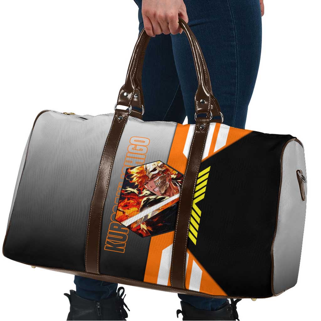 Ichigo Kurosaki from Bleach Travel Bag with Sword and Battle Ready Pose Design - The Mazicc