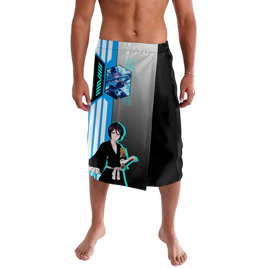 Rukia Kuchiki from Bleach Lavalava with Sword and Ice Powers Pose Design - The Mazicc