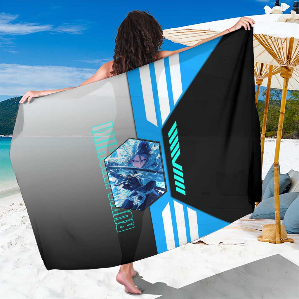 Rukia Kuchiki from Bleach Sarong with Sword and Ice Powers Pose Design - The Mazicc