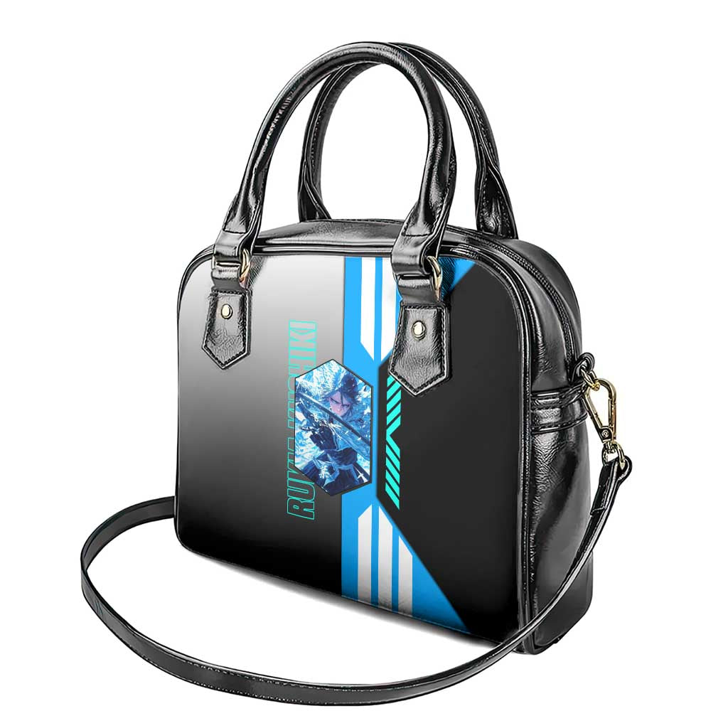 Rukia Kuchiki from Bleach Shoulder Handbag with Sword and Ice Powers Pose Design - The Mazicc
