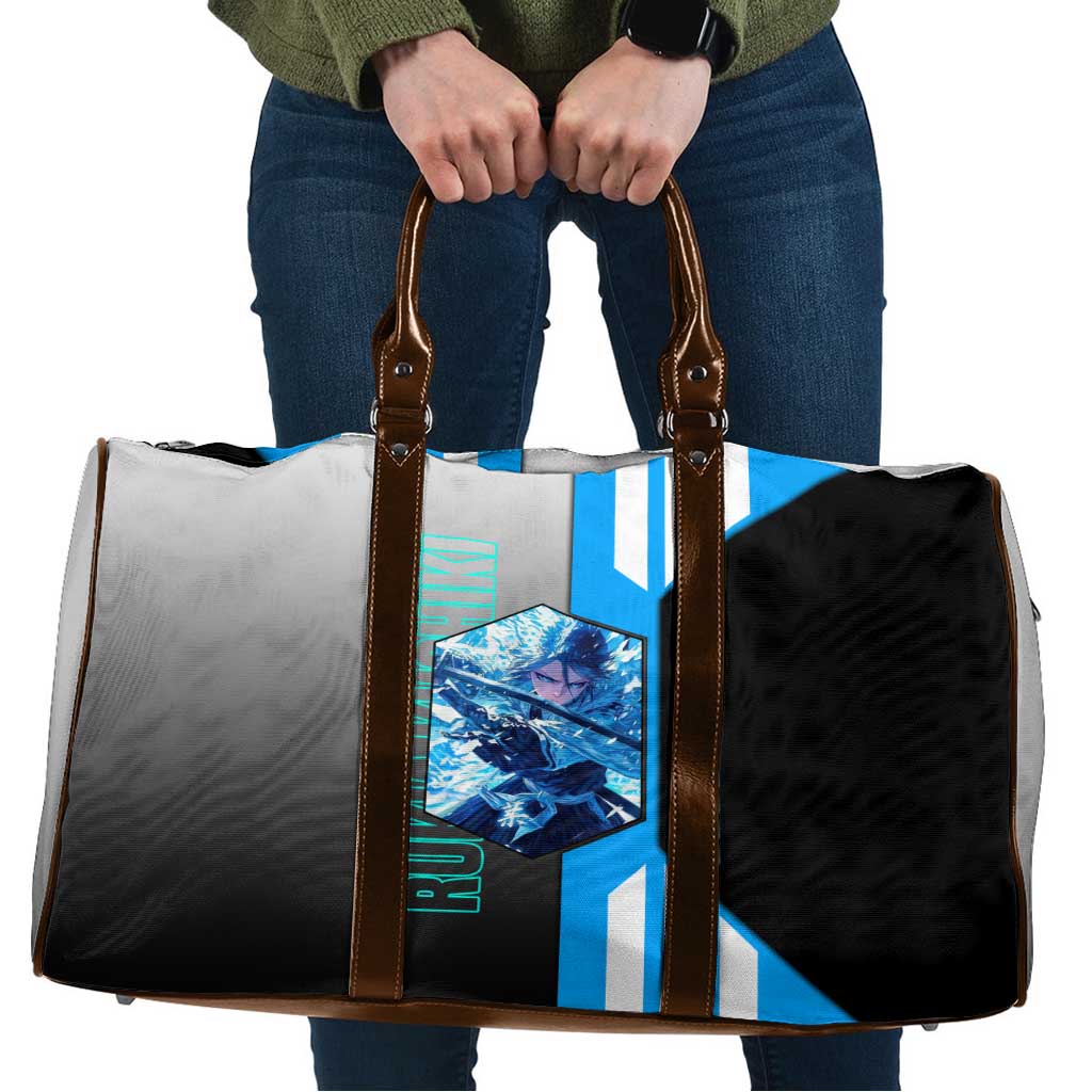 Rukia Kuchiki from Bleach Travel Bag with Sword and Ice Powers Pose Design - The Mazicc
