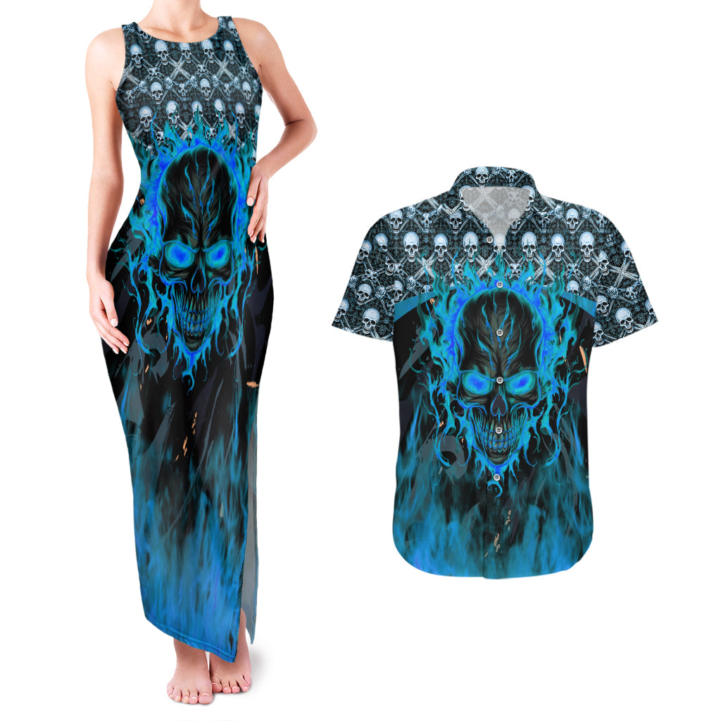 fire-skull-couples-matching-tank-maxi-dress-and-hawaiian-shirt-of-course-im-going-to-hell-im-just-here-to-pick-you-up