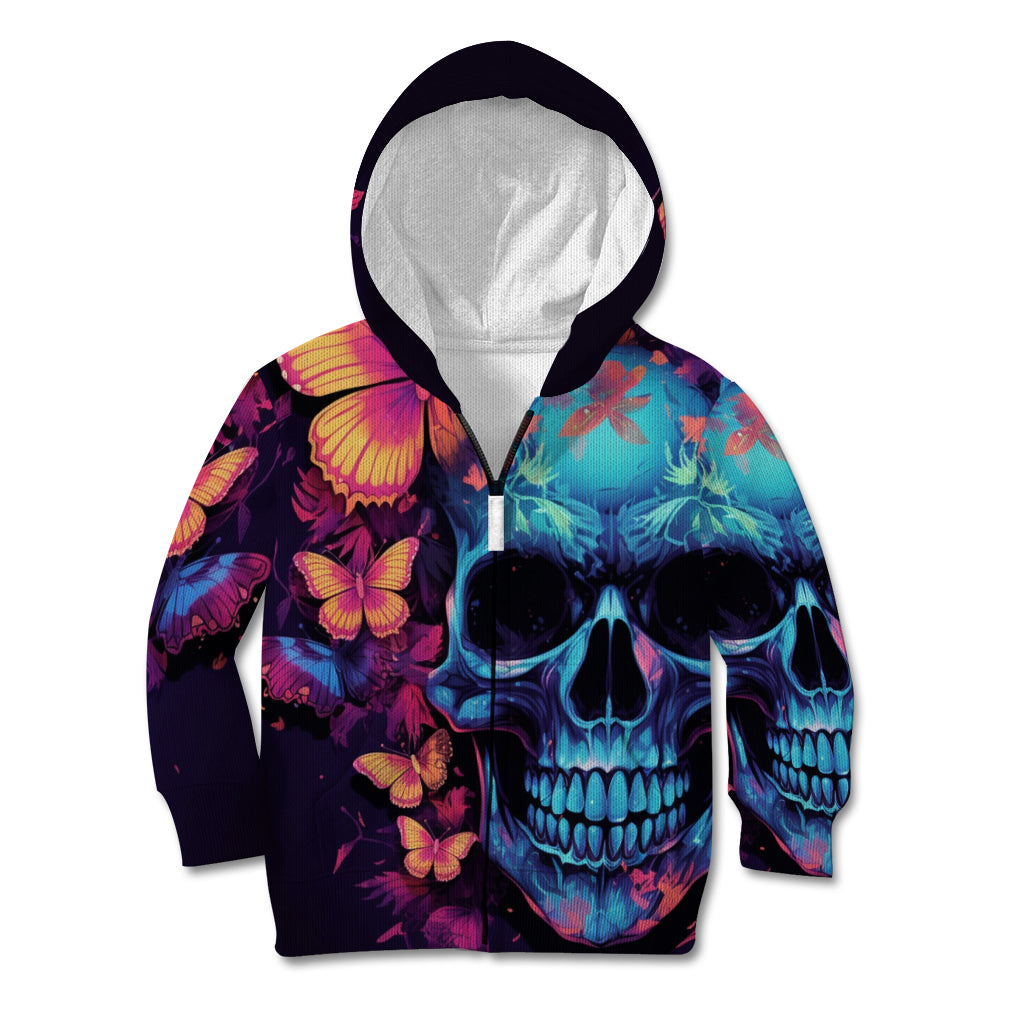 fantasy-skull-with-butterflies-kid-hoodie-love-me-or-hate-me-im-still-gonna-shine