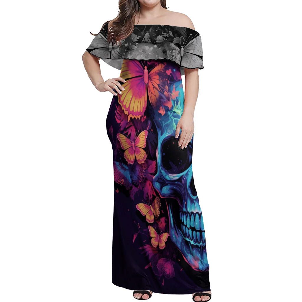 fantasy-skull-with-butterflies-off-shoulder-maxi-dress-love-me-or-hate-me-im-still-gonna-shine