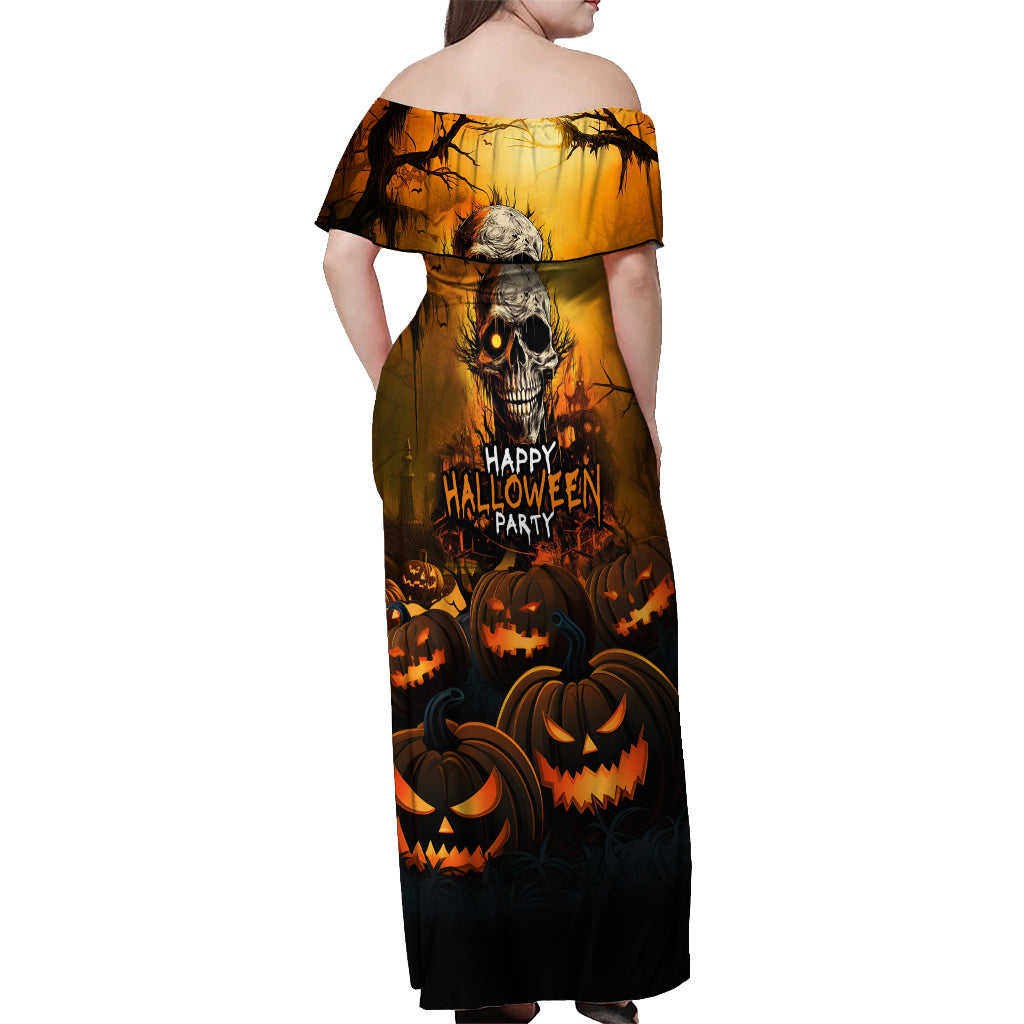 happy-halloween-party-off-shoulder-maxi-dress