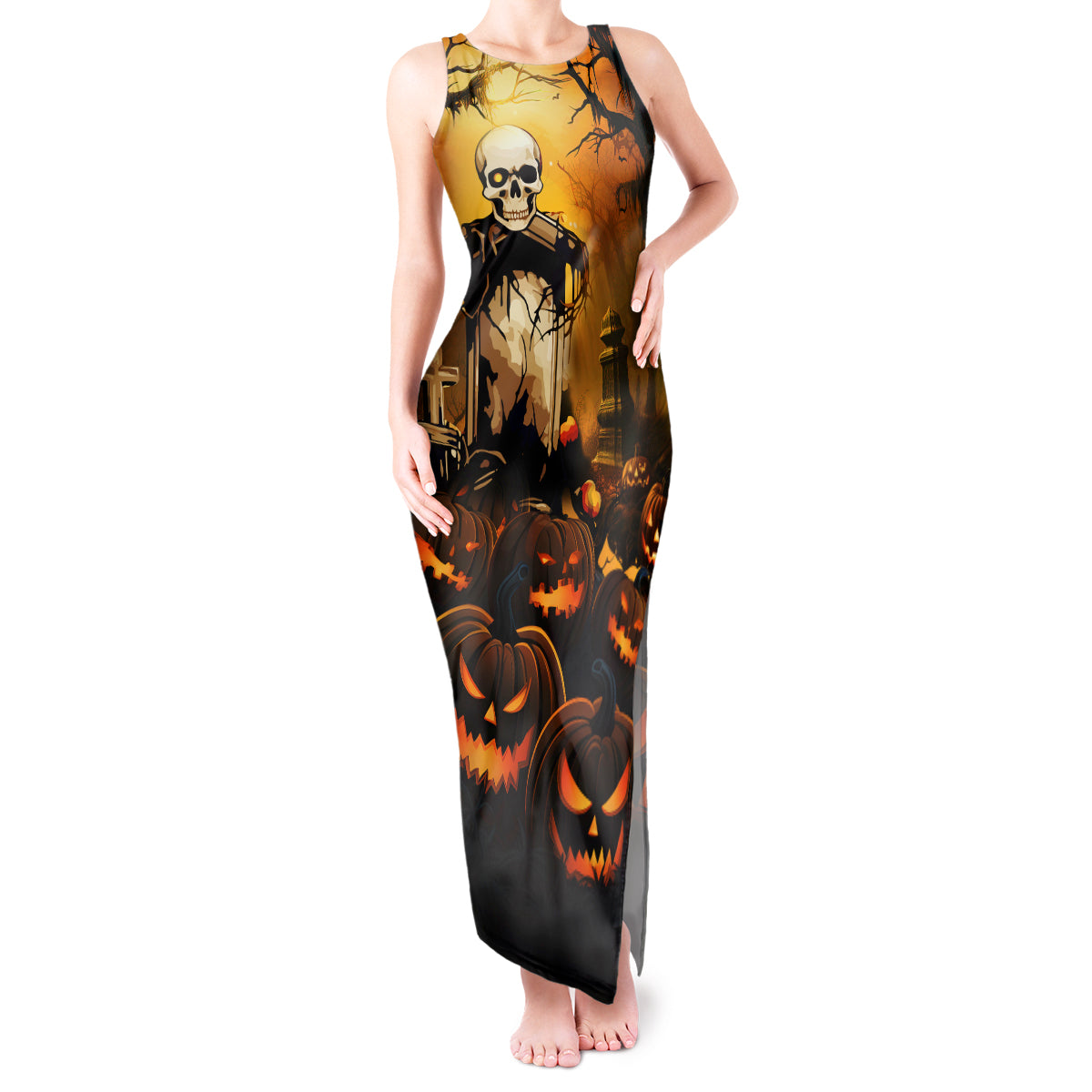 happy-halloween-party-tank-maxi-dress
