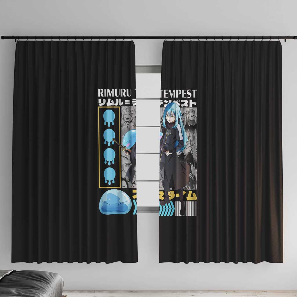 Rimuru Tempest V2 That Time I Got Reincarnated as a Slime Window Curtain Anime Style