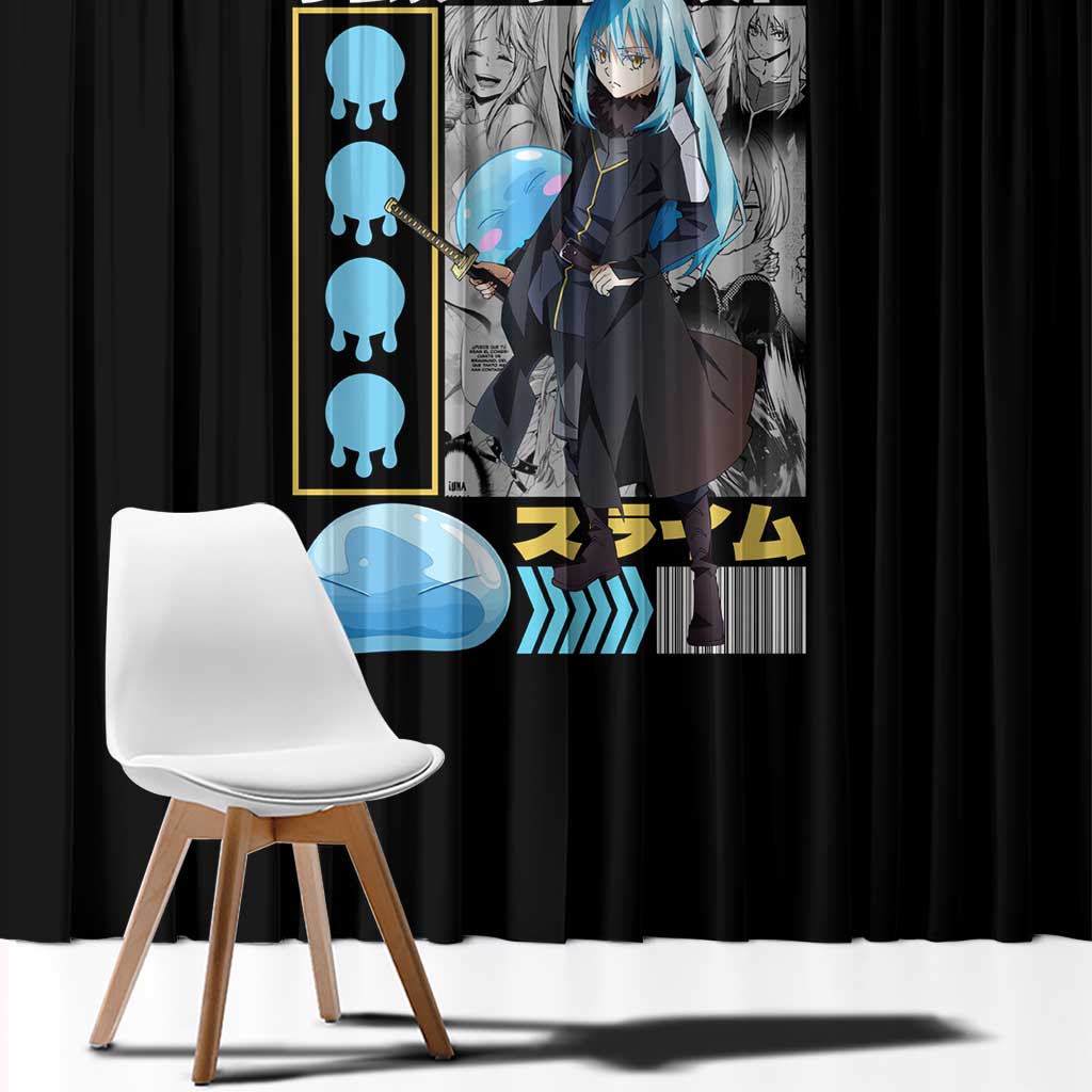 Rimuru Tempest V2 That Time I Got Reincarnated as a Slime Window Curtain Anime Style