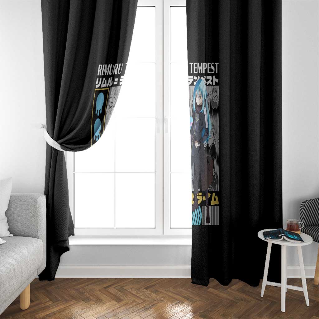Rimuru Tempest V2 That Time I Got Reincarnated as a Slime Window Curtain Anime Style