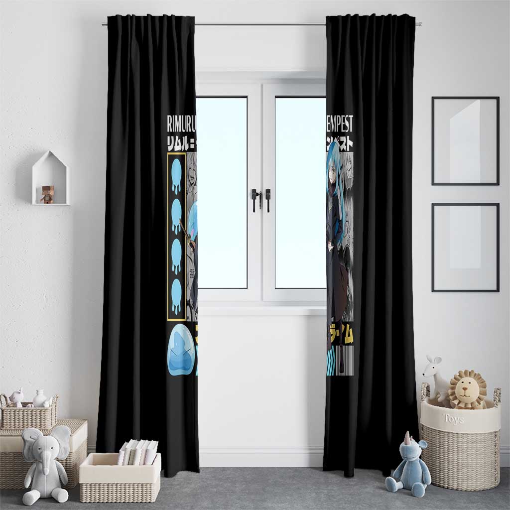 Rimuru Tempest V2 That Time I Got Reincarnated as a Slime Window Curtain Anime Style