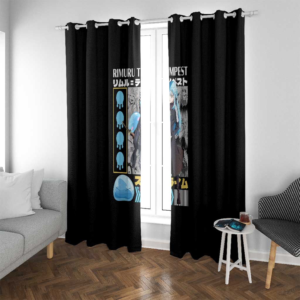 Rimuru Tempest V2 That Time I Got Reincarnated as a Slime Window Curtain Anime Style