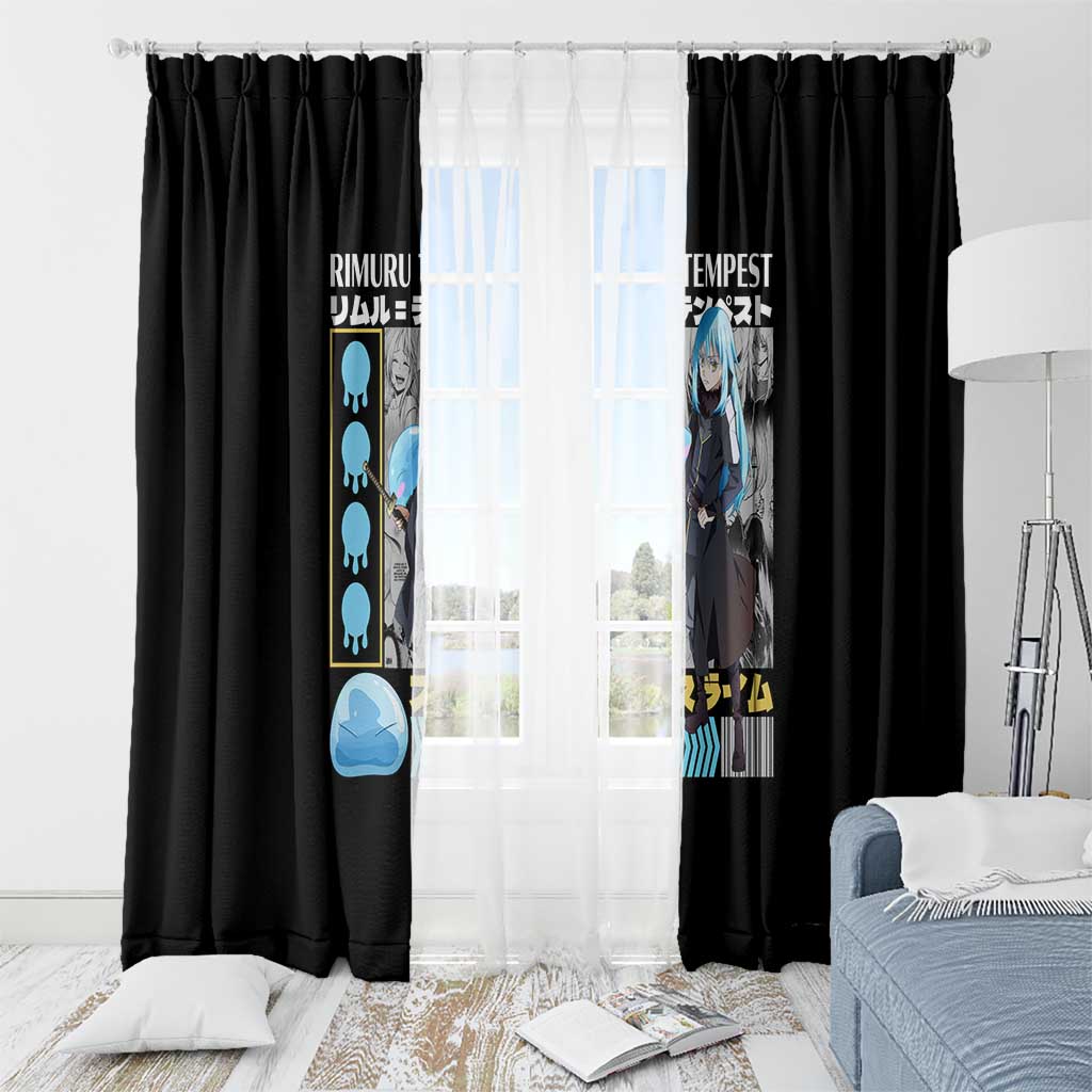 Rimuru Tempest V2 That Time I Got Reincarnated as a Slime Window Curtain Anime Style