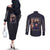 Itadori Yuuji Jujutsu Kaisen Couples Matching Off The Shoulder Long Sleeve Dress and Long Sleeve Button Shirt Anime Style