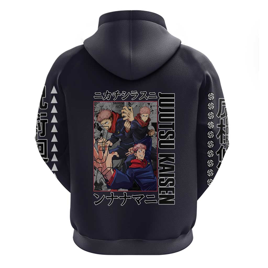 Itadori Yuuji Jujutsu Kaisen Hoodie Anime Style