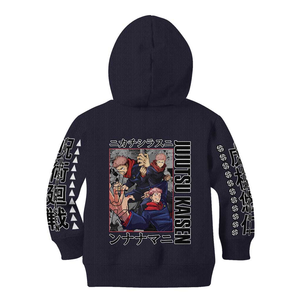 Itadori Yuuji Jujutsu Kaisen Kid Hoodie Anime Style