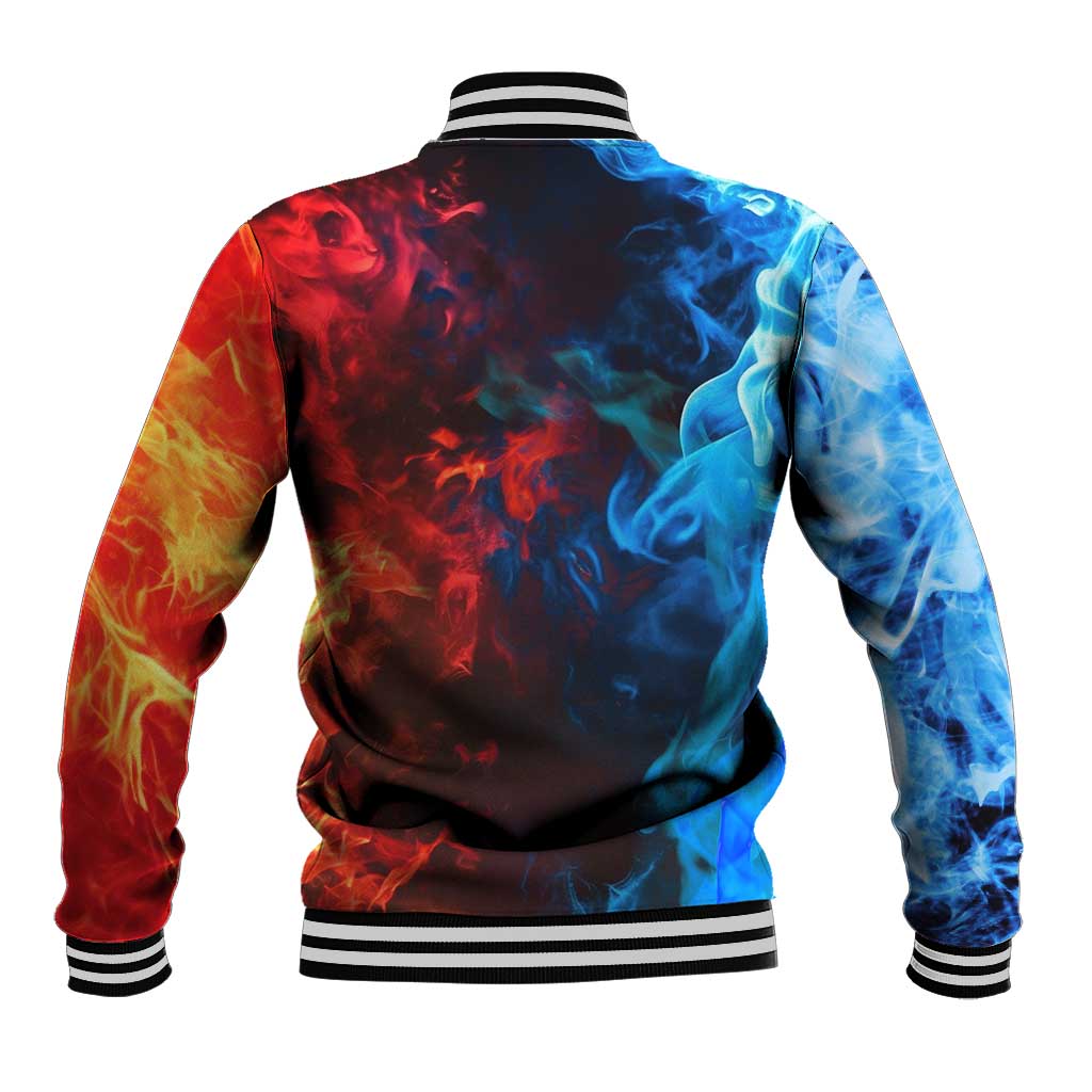 Burning Fire Shoto My Hero Academia Baseball Jacket Anime Style