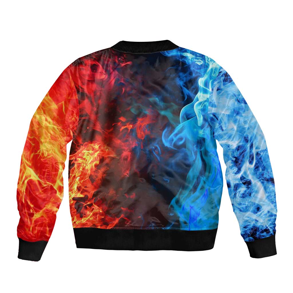 Burning Fire Shoto My Hero Academia Bomber Jacket Anime Style