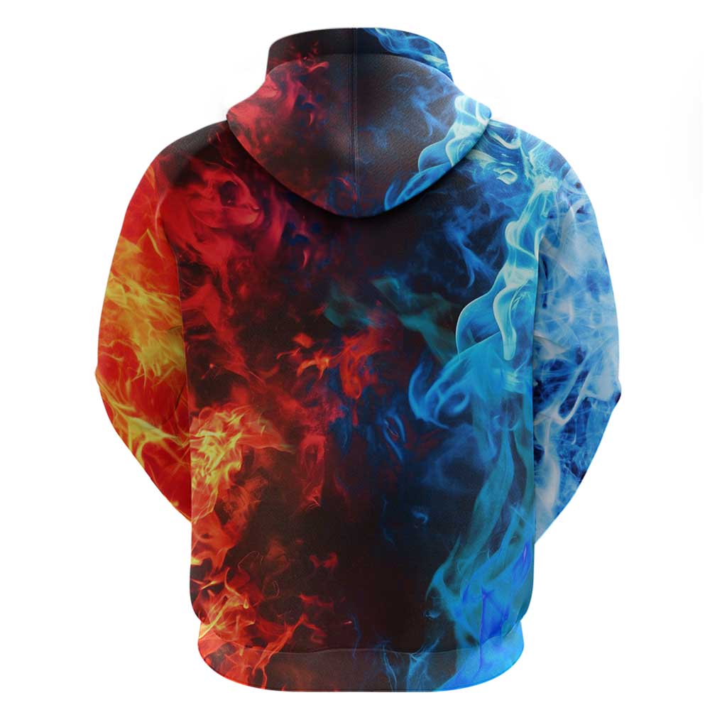 Burning Fire Shoto My Hero Academia Hoodie Anime Style