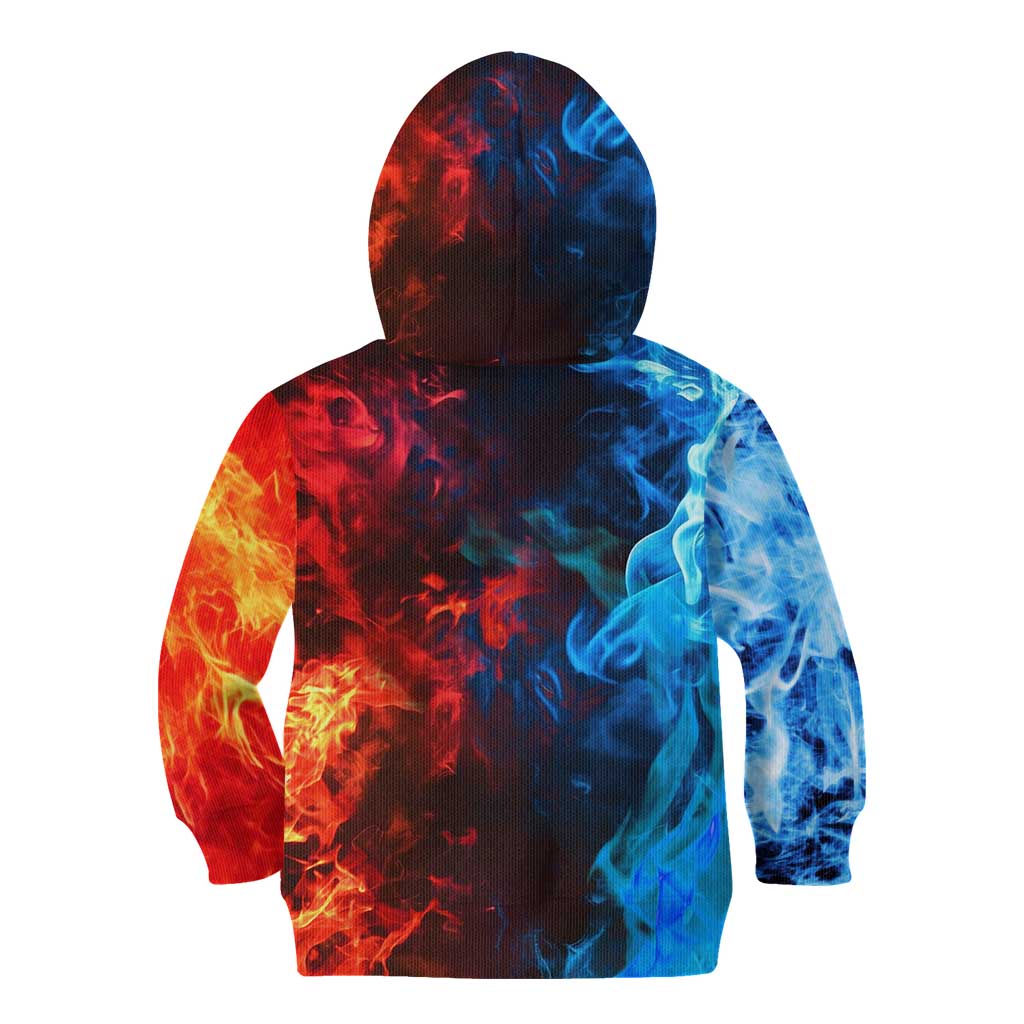 Burning Fire Shoto My Hero Academia Kid Hoodie Anime Style