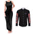 Kaneki Ken Tokyo Ghoul Couples Matching Tank Maxi Dress and Long Sleeve Button Shirt Anime Style