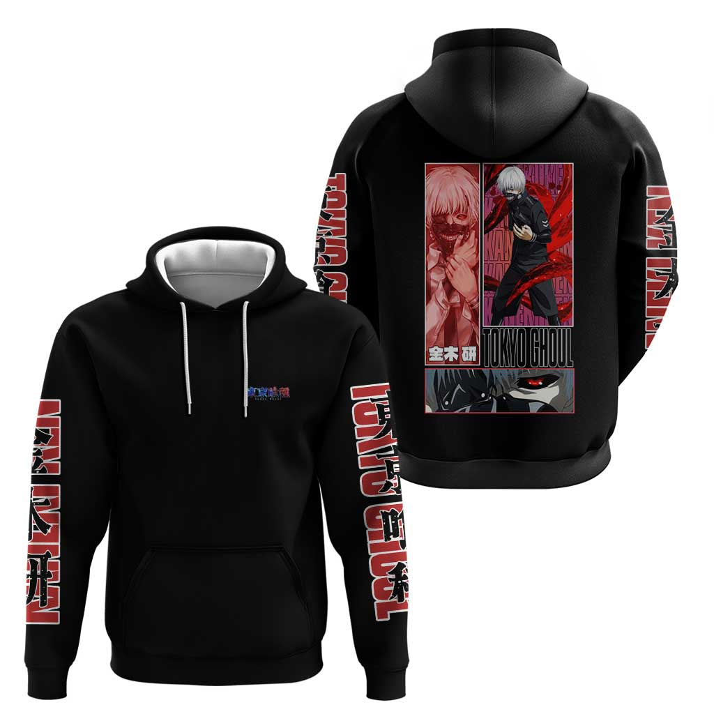 Kaneki Ken Tokyo Ghoul Hoodie Anime Style