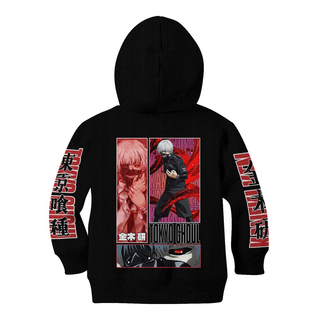 Kaneki Ken Tokyo Ghoul Kid Hoodie Anime Style