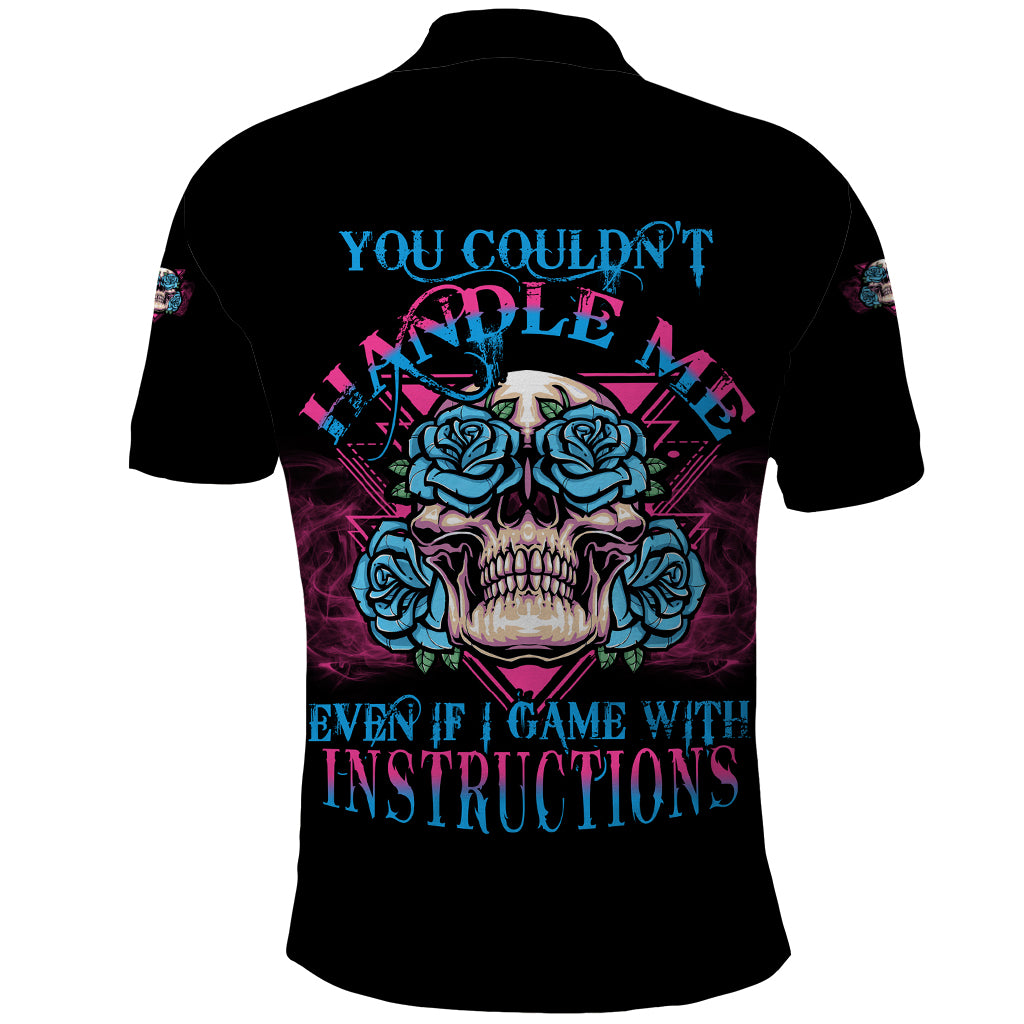 you-couldnt-handle-me-triangle-skull-polo-shirt