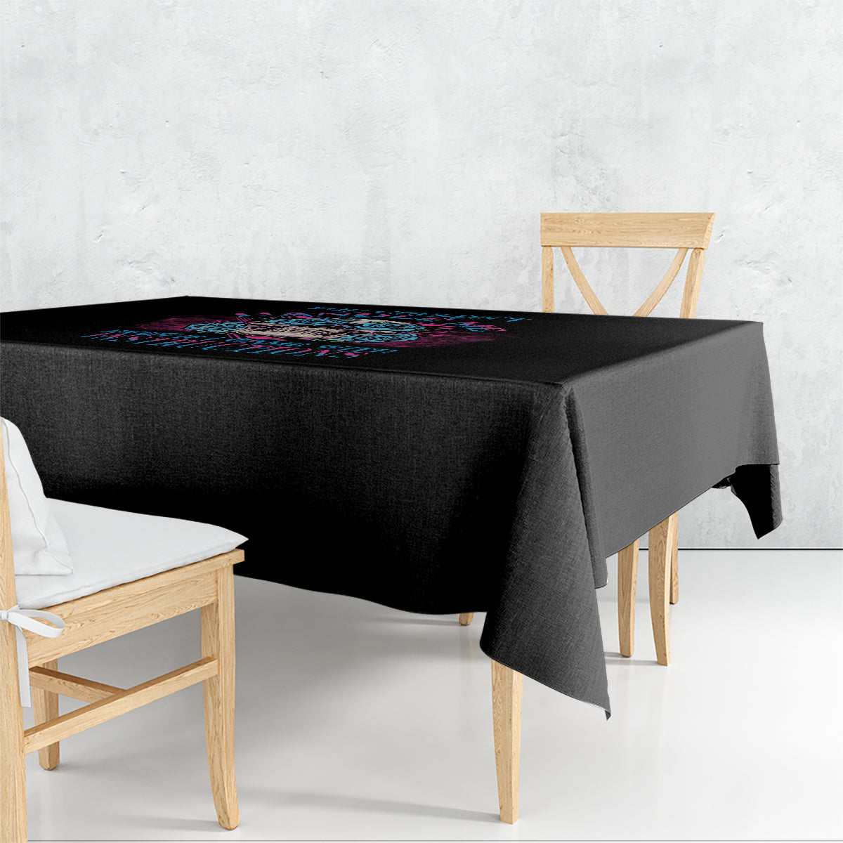 you-couldnt-handle-me-triangle-skull-tablecloth