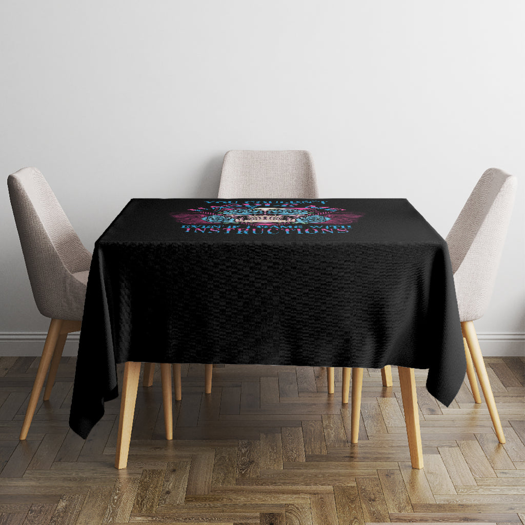 you-couldnt-handle-me-triangle-skull-tablecloth