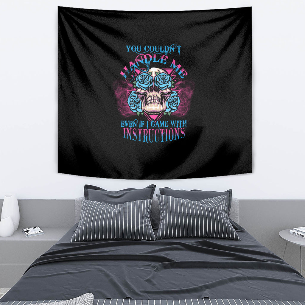 you-couldnt-handle-me-triangle-skull-tapestry