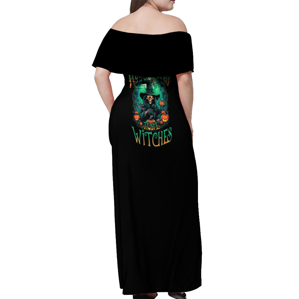 hocus-pocus-halloween-off-shoulder-maxi-dress