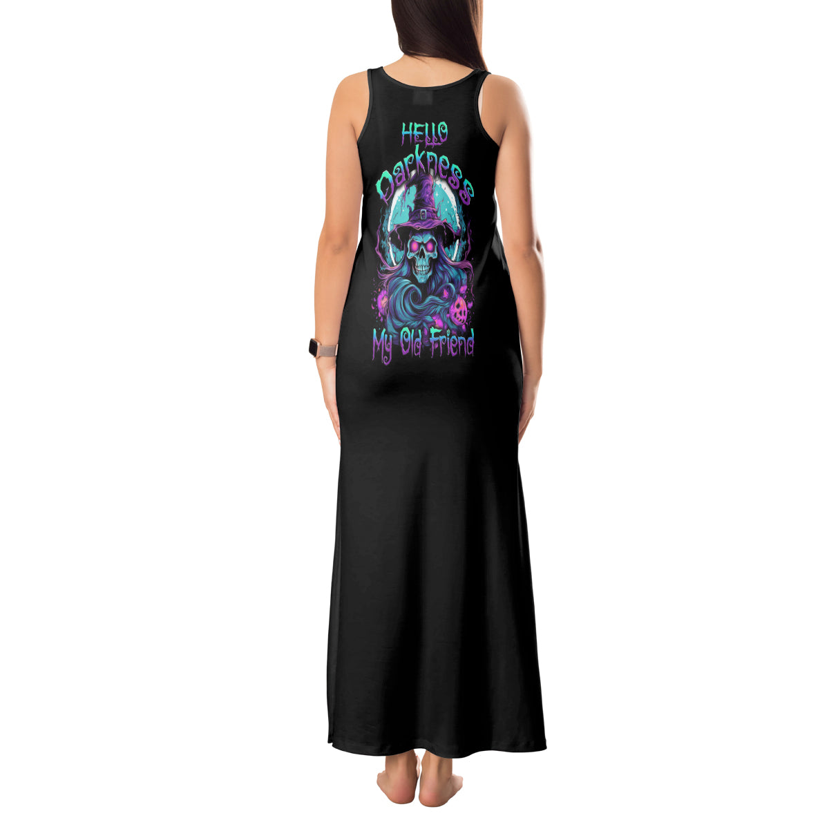 hello-darkness-my-old-friend-witch-halloween-tank-maxi-dress