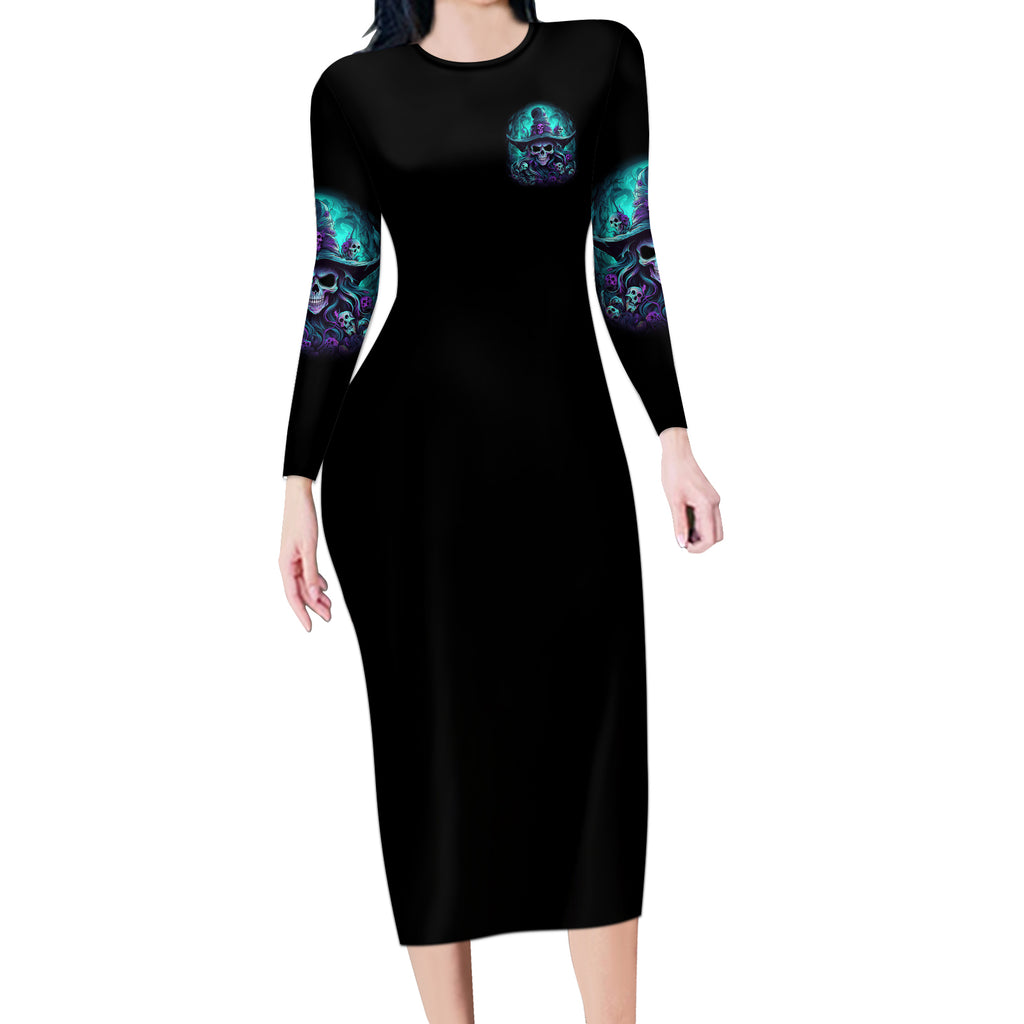 buckle-up-buttercup-skull-witch-halloween-long-sleeve-bodycon-dress